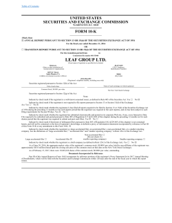 LEAF GROUP LTD.