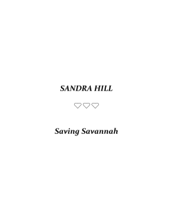 Saving Savannah - Hachette Book Group