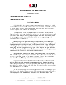 Creating Online Professional Development for Educators