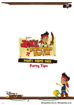 Party Tips - Disney.com.au