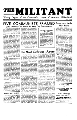 FIVE COMMUNISTS FRAMED c.r .r.&laquo;.n. M.I&laquo;
