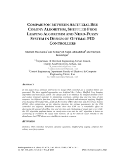 comparison between artificial bee colony algorithm
