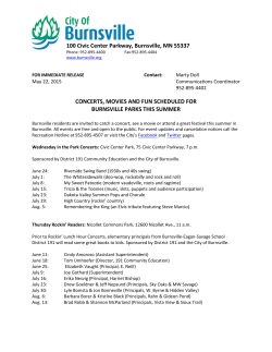 CONCERTS, MOVIES AND FUN SCHEDULED