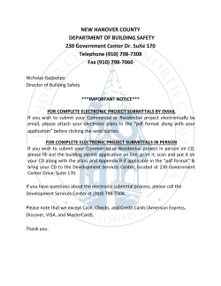Commercial - Development Services