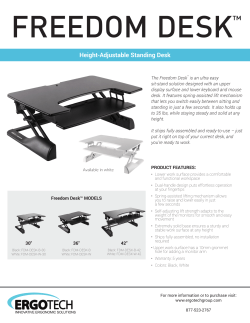 FREEDOM DESK