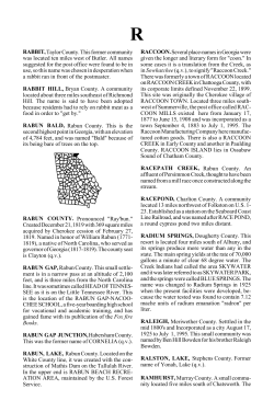 RABBIT,Taylor County. This former community was located ten miles