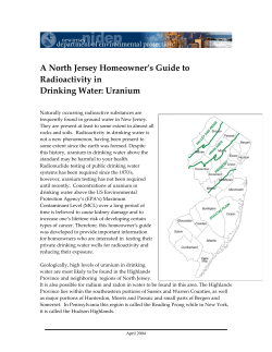 New Jersey - National Radon Program Services