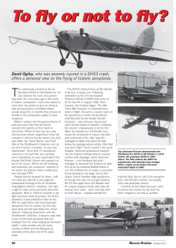 Page 20-21: To fly or not to fly?