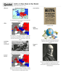 Print &rsaquo; Unit 6: A New Role in the World | Quizlet