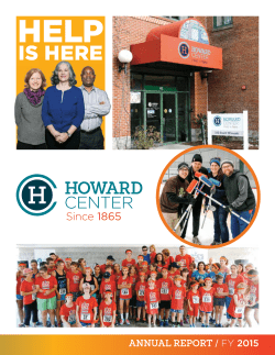 FY 15 Annual Report.