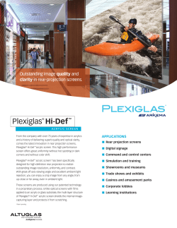 Plexiglas&reg; Hi-Def