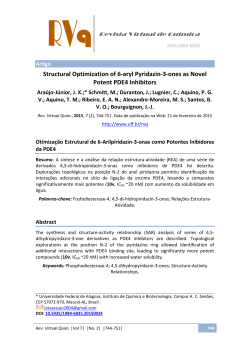 Structural Optimization of 6-aryl Pyridazin-3