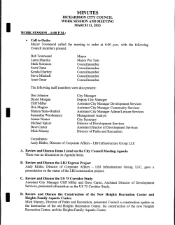 Mayor Townsend called the meeting to order at 6:00 p.m. with the