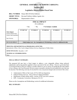 HIN0230v1 - North Carolina General Assembly