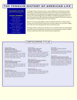 the penguin history of american life