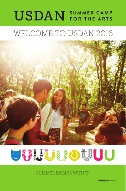 2016 Welcome Packet