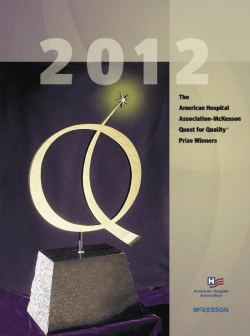 McKesson Quest for Quality Prize