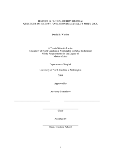 History is fiction, fiction history