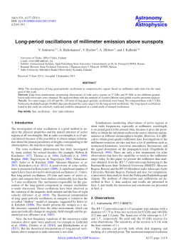 Long-period oscillations of millimeter emission above sunspots