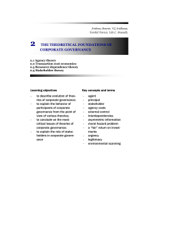 2 the theoretical foundations of corporate