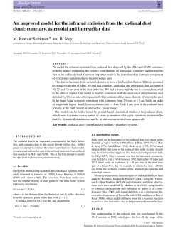 An improved model for the infrared emission from