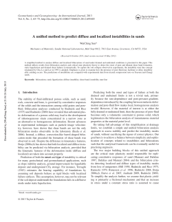 A unified method to predict diffuse and localized