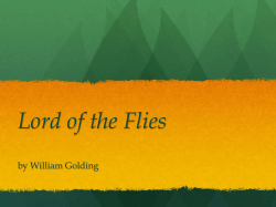 Lord of the Flies - Madeira City Schools