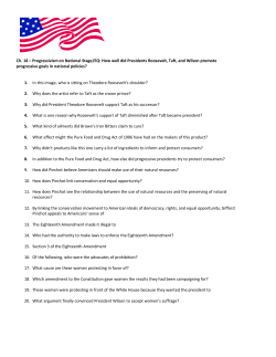 Progressivism on National Stage/EQ: How well did