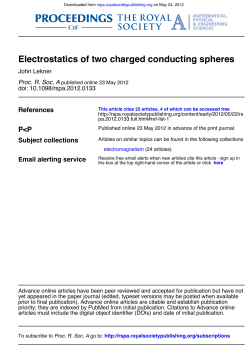 Electrostatics of two charged conducting spheres