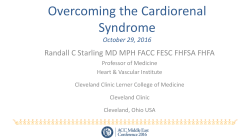 Overcoming the Cardiorenal Syndrome