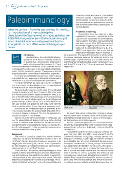 Paleoimmunology - biomed