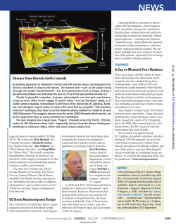 Sharper View Reveals Earth`s Innards UC Davis Neurosurgeons
