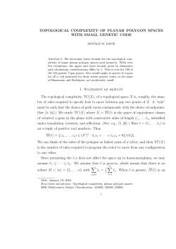 Topological complexity of planar polygon spaces
