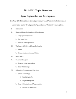 2011-2012 Topic Overview