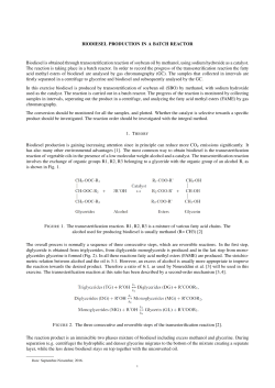 RE 1 &ndash; kinetics: bio