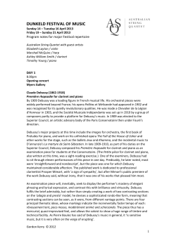 dunkeld festival of music - Australian String Quartet