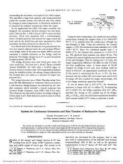System for Continuous Generation and Fast Transfer of Radioactive