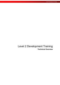 Level 2 Development Training