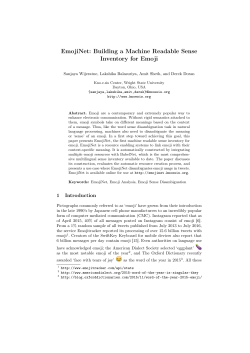 EmojiNet: Building a Machine Readable Sense Inventory
