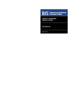 Agency Workers Regulations: guidance