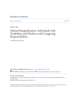 Mutual Marginalization - UF Law Scholarship Repository