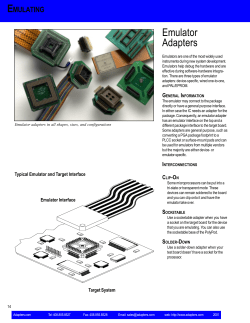 Emulator Adapters