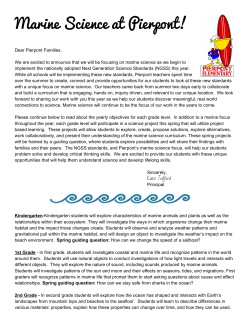 Marine Science at Pierpont!