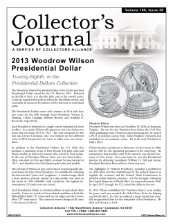 2013 Woodrow Wilson Presidential Dollar