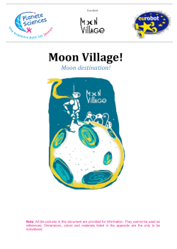 Moon Village!