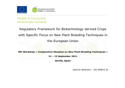 European Union - The JRC in Seville (Spain)