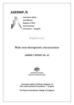 ASERNIP-S - Royal Australasian College of Surgeons
