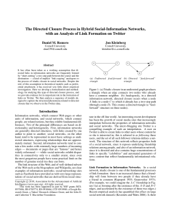 The Directed Closure Process Hybrid Social