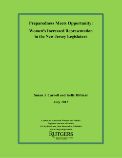 Preparedness Meets Opportunity - Center for American Women and
