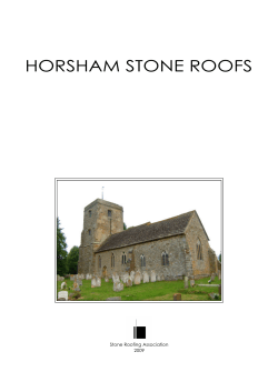 horsham stone roofs - Stone Roofing Association
